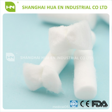 100% pure cotton dental cotton roll for medical use